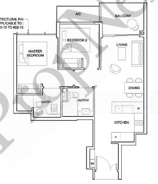 2 Bed Condo for Sale in  High Park Residences - Image 11