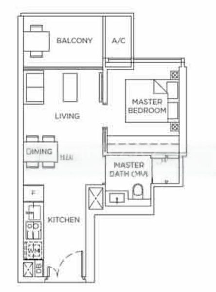 1 Bed Condo for Rent in  3 Cuscaden - Image 10