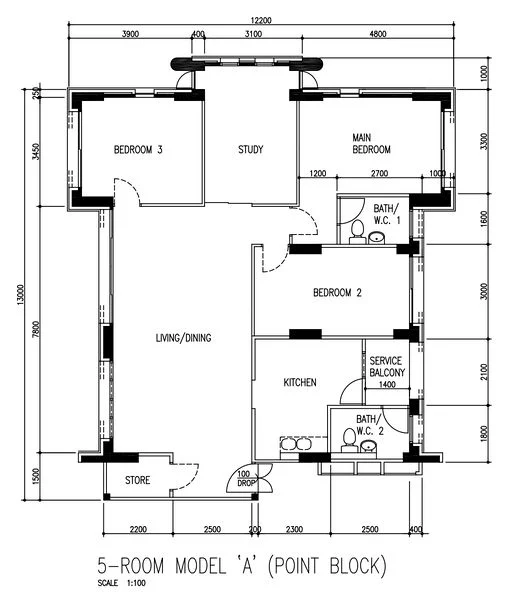 5 Room (5A) HDB for Sale in 515 Choa Chu Kang Street 51 - Image 12