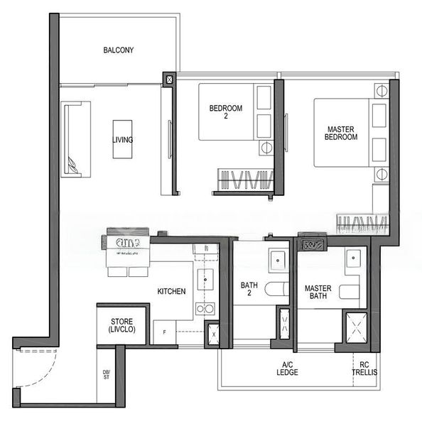 2 Bed Apartment (Condo) for Sale in  Seaside Residences - Image 11