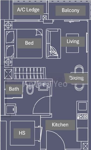 1 Bed Condo for Rent in  Kovan Grandeur - Image 5