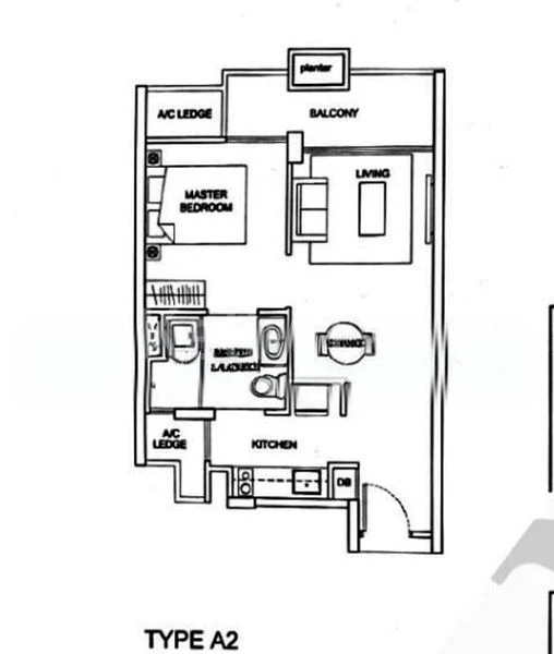 1 Bed Condo for Rent in  The Santorini - Image 11