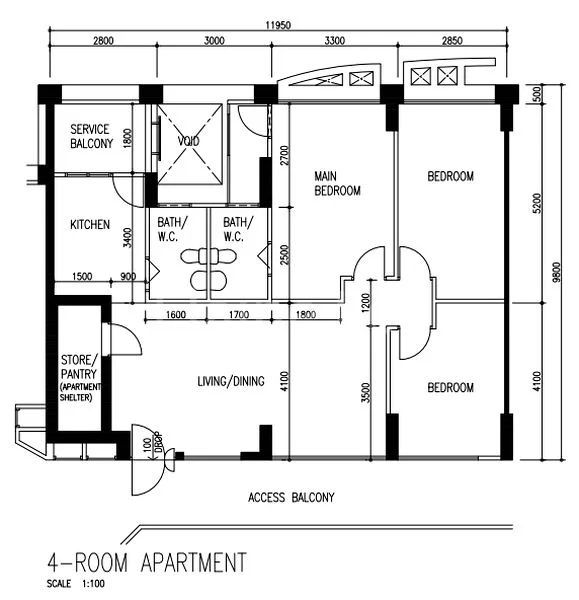 4 Room (4A) HDB for Sale in  223D Compassvale Walk - Image 16