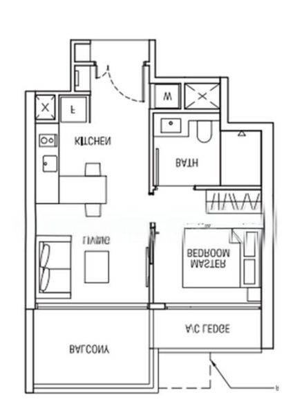 1 Bed Apartment (Condo) for Sale in  Alex Residences - Image 7