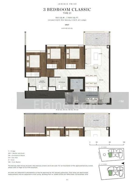 3 Bed Condo for Sale in  Jervois Privé - Image 10