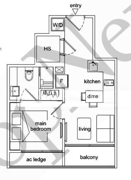 1 Bed Condo for Rent in  Opal Suites - Image 4