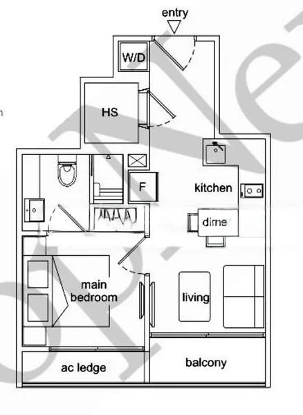 1 Bed Condo for Rent in  Opal Suites - Image 4