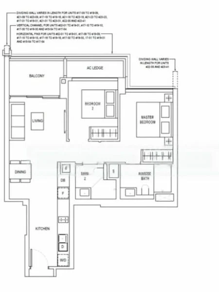 2 Bed Condo for Rent in  JadeScape - Image 10