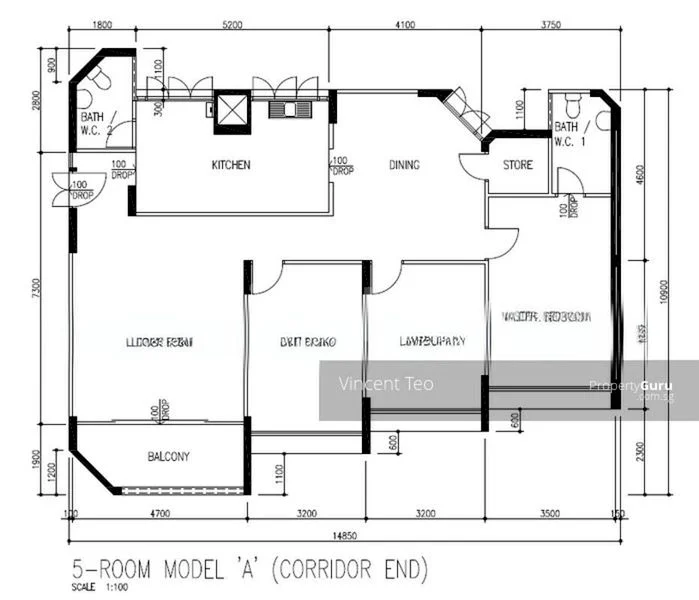5 Room (5STD) HDB for Rent in  128 Geylang East Avenue 1 - Image 8