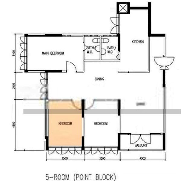 5 Room (5I) HDB for Rent in  116 Bukit Merah Central - Image 17