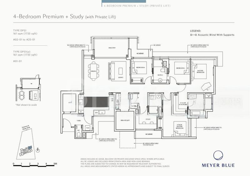 4 Bed Condo for Sale in  Meyer Blue - Image 19