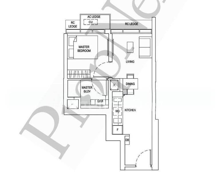 1 Bed Condo for Rent in  Newport Residences / Newport Tower - Image 14