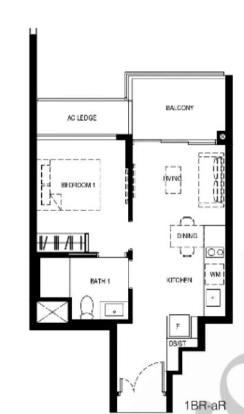 1 Bed Apartment (Condo) for Sale in  Normanton Park - Image 9