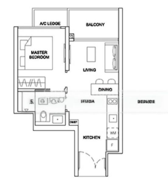 1 Bed Apartment (Condo) for Rent in  Stirling Residences - Image 9