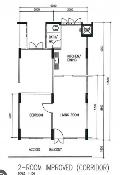 2 Room (2I) HDB for Rent in  209C Punggol Place - Image 13