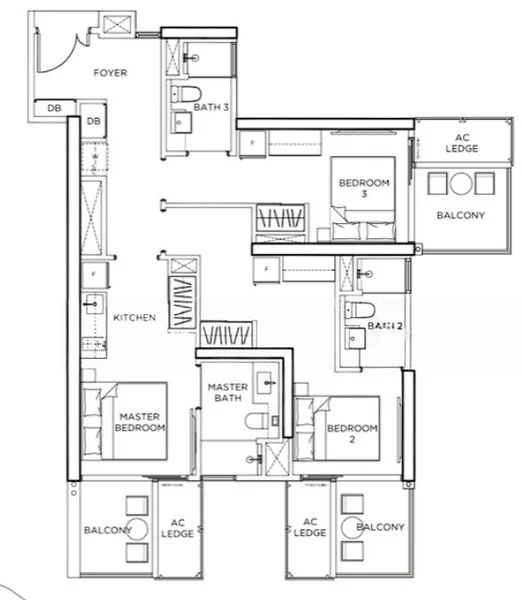 3 Bed Condo for Sale in Gem Residences - Image 18