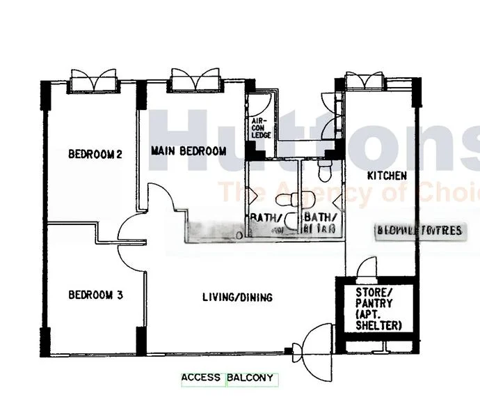 4 Room (4A) HDB for Rent in  303B Anchorvale Link - Image 17
