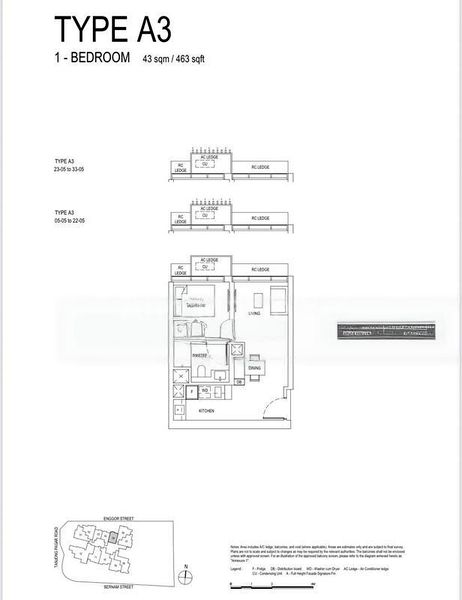 1 Bed Condo for Rent in  One Bernam - Image 6