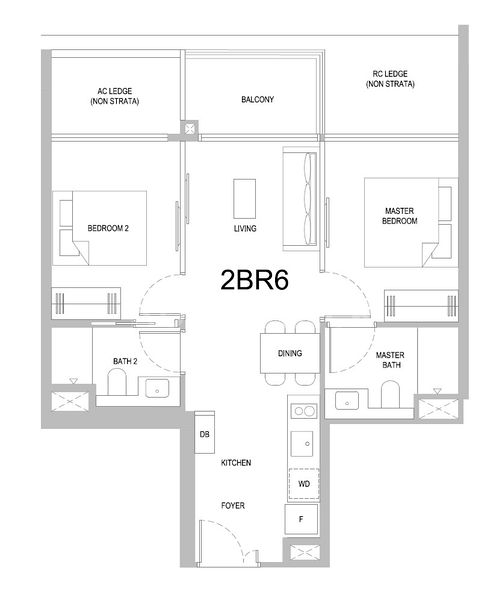 2 Bed Apartment (Condo) for Sale in One Marina Gardens - Image 12