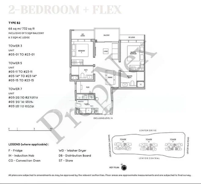 2 Bed Condo for Rent in  St Nicholas View - Image 3