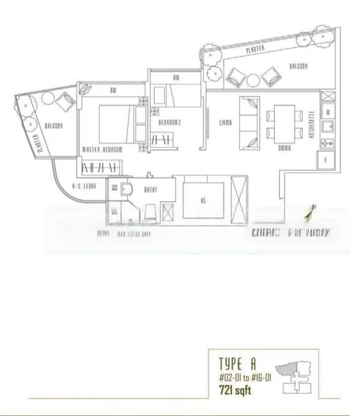 2 Bed Apartment (Condo) for Rent in  Illuminaire On Devonshire - Image 10