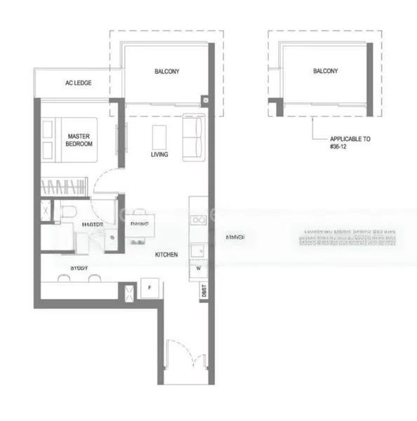 1 Bed Condo for Sale in Twin VEW - Image 19