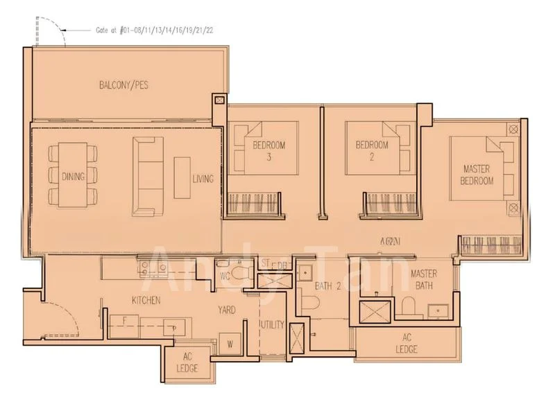 3 Bed Executive Condo for Rent in  Parc Life - Image 8