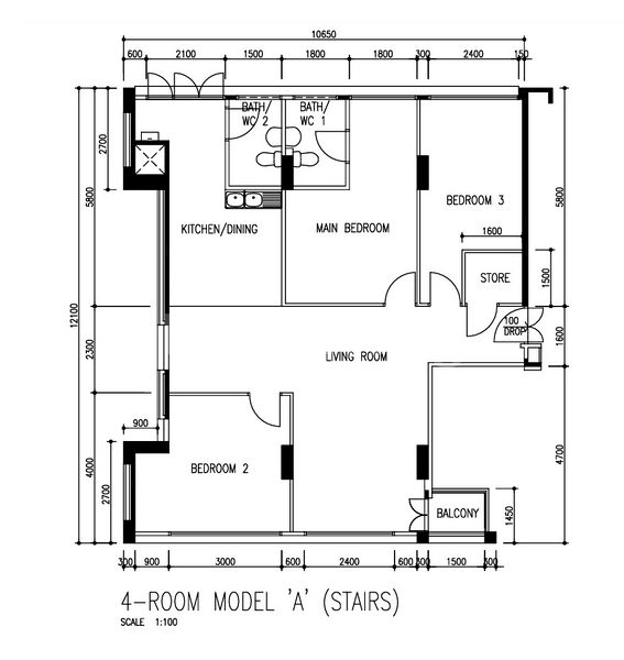 4 Room (4A) HDB for Sale in  481 Pasir Ris Drive 4 - Image 9