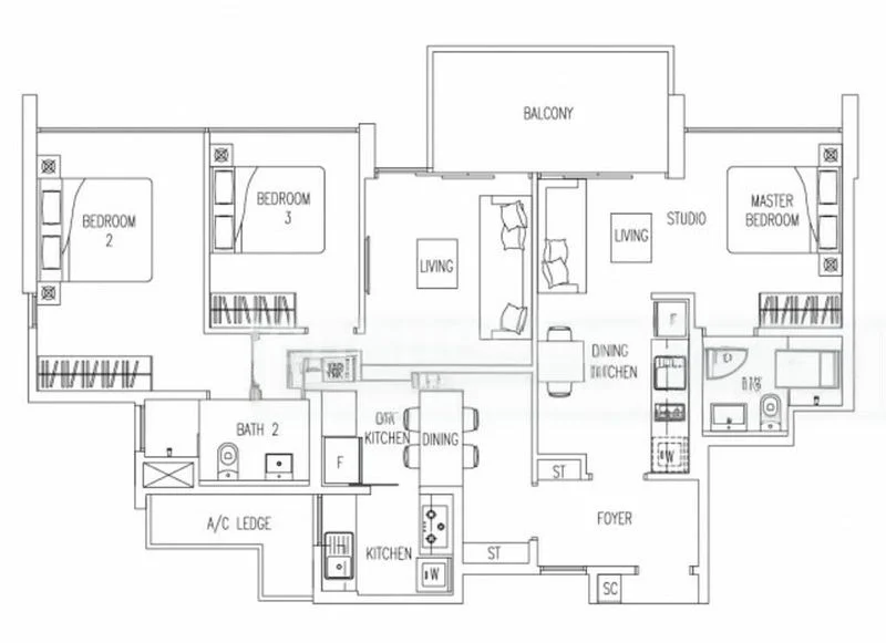 3 Bed Executive Condo for Sale in Twin Waterfalls - Image 19