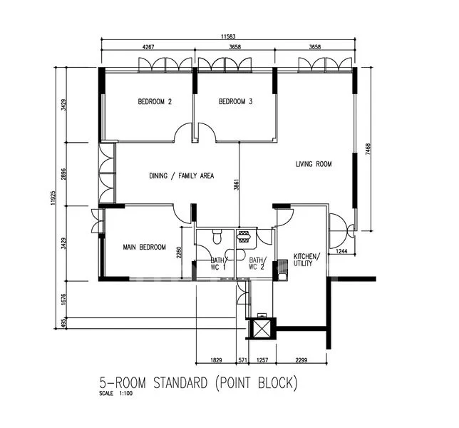 5 Room (5I) HDB for Sale in  39 Telok Blangah Rise - Image 6