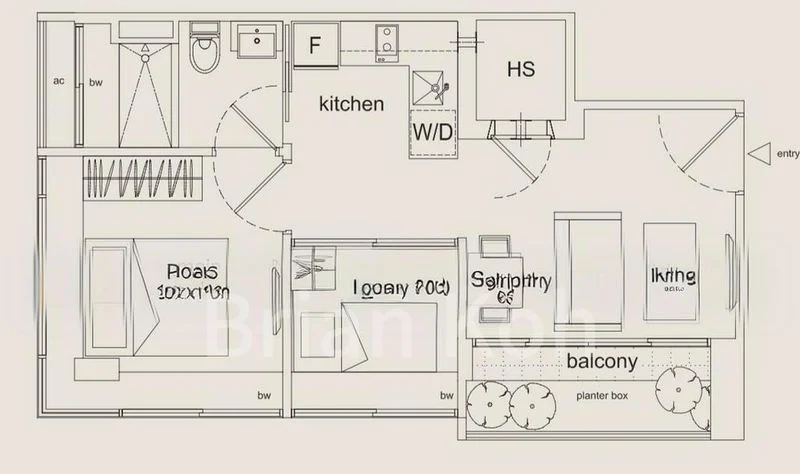 2 Bed Condo for Rent in  The Tier - Image 9