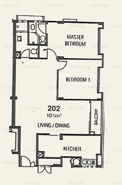 2 Bed Apartment (Condo) for Rent in  Kembangan Court - Image 13