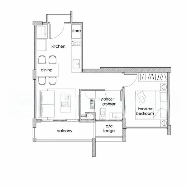 1 Bed Apartment (Condo) for Rent in  Three 11 - Image 13