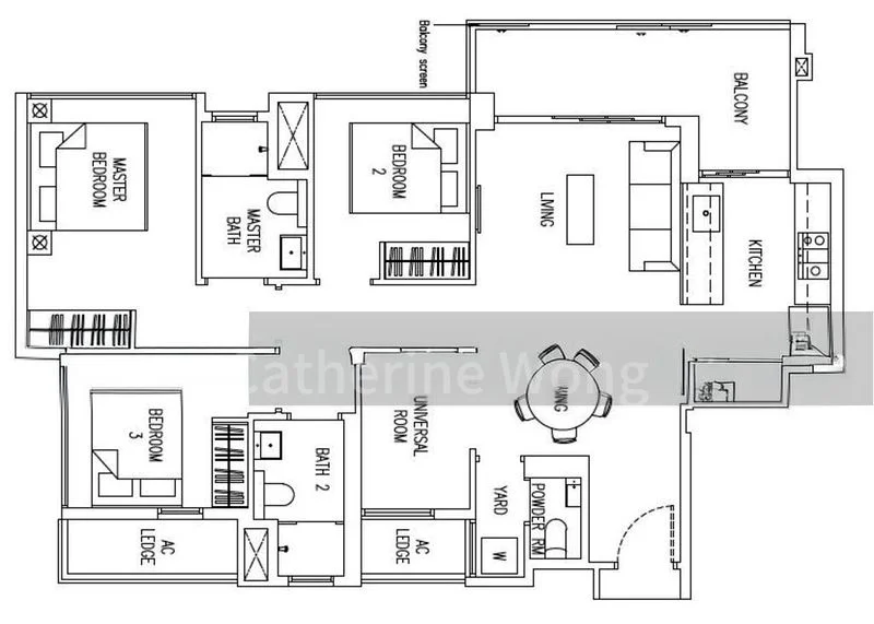 Common Room (Condo) for Rent in  Parc Life - Image 4