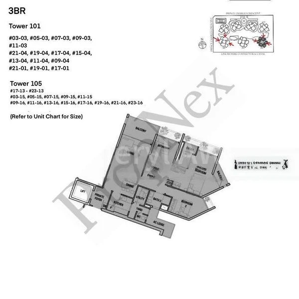 3 Bed Condo for Rent in The Crest - Image 10
