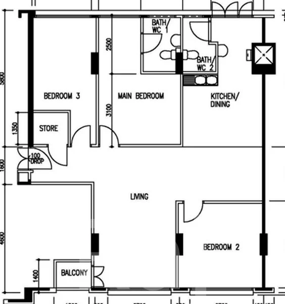 5 Room (5STD) HDB for Rent in  428 Bedok North Road - Image 6