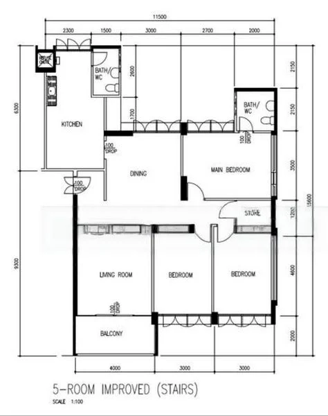 5 Room (5I) HDB for Rent in  168 Woodlands Street 11 - Image 11