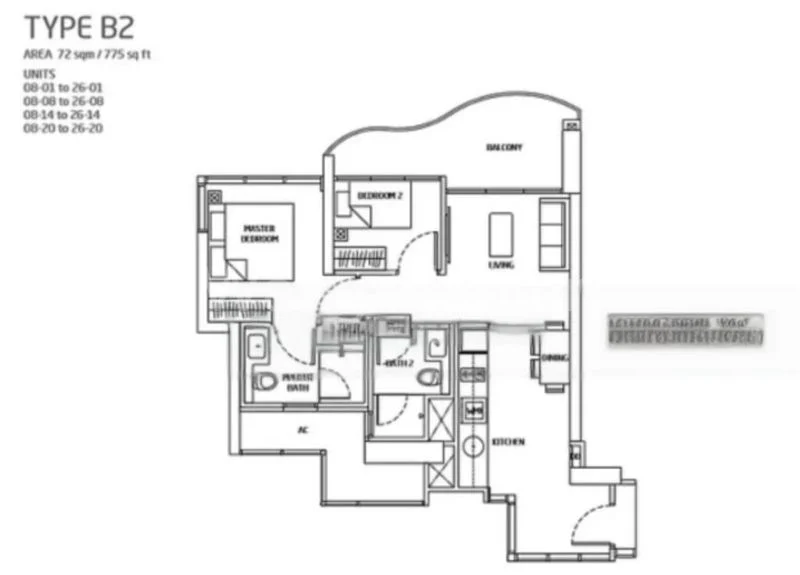 2 Bed Condo for Rent in  Queens Peak - Image 3