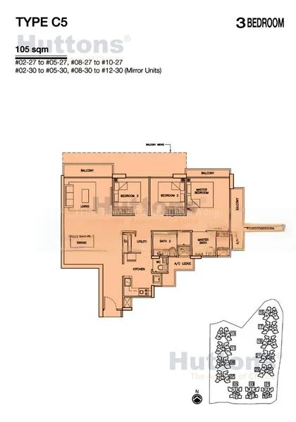 3 Bed Executive Condo for Sale in  Sea Horizon - Image 8