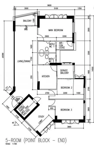 5 Room (5I) HDB for Rent in  111B Depot Road - Image 16