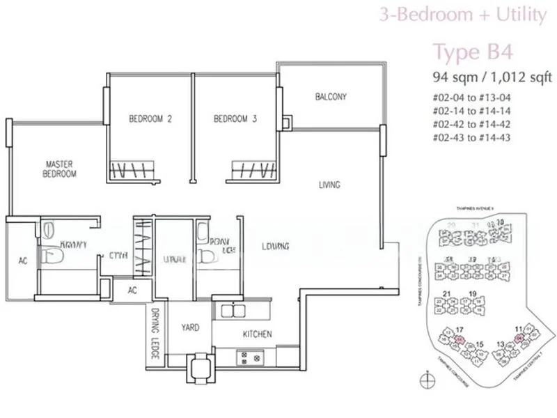 3 Bed Executive Condo for Sale in  The Tampines Trilliant - Image 7