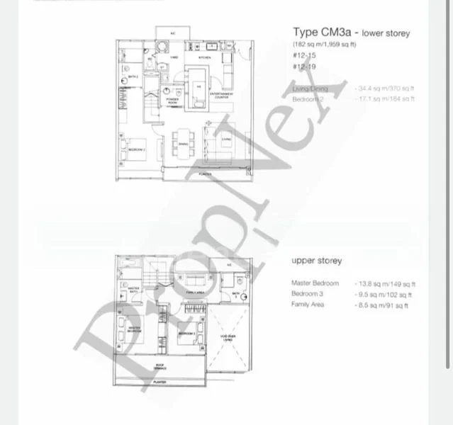 3 Bed Condo for Rent in  One Jervois - Image 12