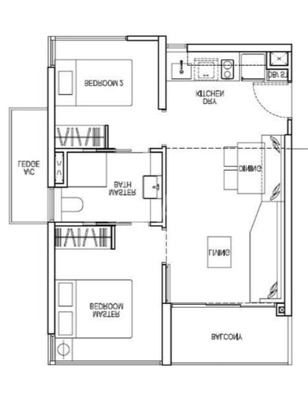 2 Bed Apartment (Condo) for Sale in  Rivertrees Residences - Image 13