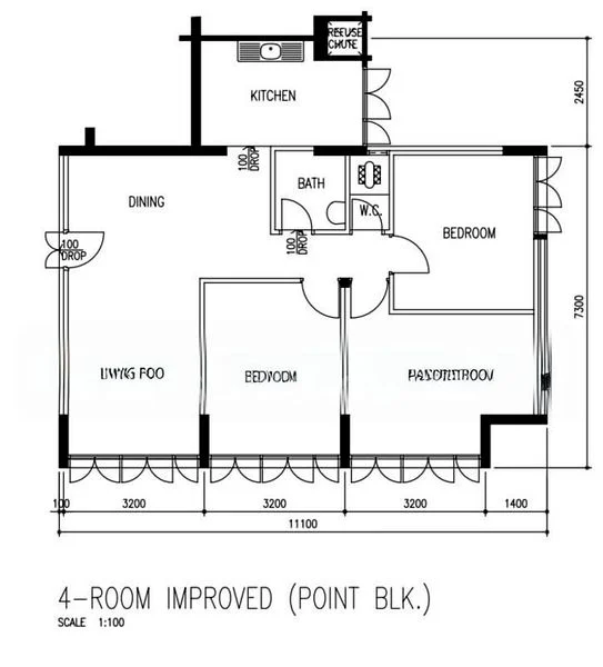 4 Room (4I) HDB for Sale in  7 Tanjong Pagar Plaza - Image 10