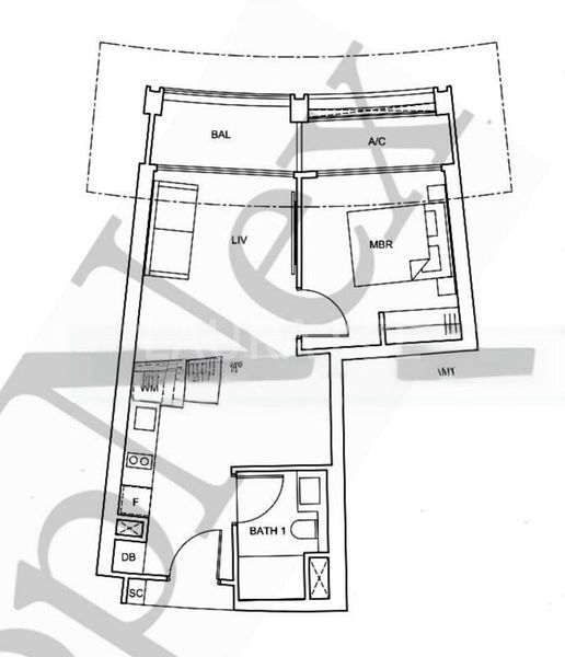 1 Bed Condo for Sale in  One Pearl Bank - Image 12