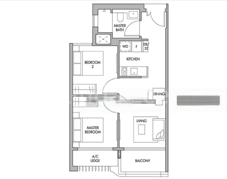 2 Bed Condo for Sale in The Tre Ver - Image 10