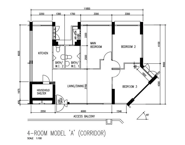 4 Room (4A) HDB for Sale in 688B Choa Chu Kang Drive - Image 8