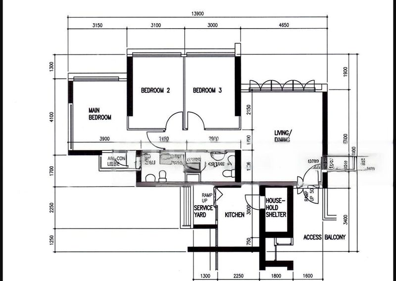 4 Room (4A) HDB for Sale in  127D Kim Tian Road - Image 12
