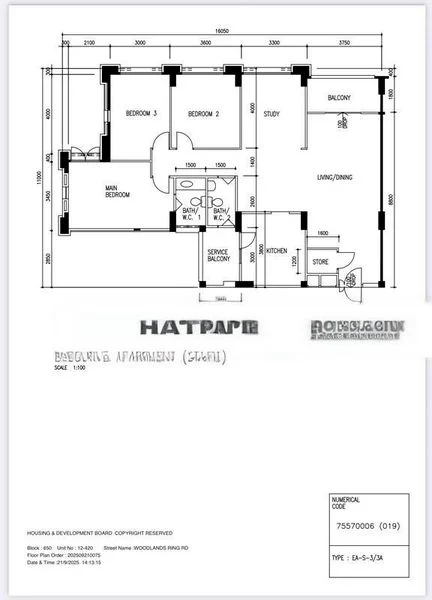 Executive HDB for Sale in  650 Woodlands Ring Road - Image 9