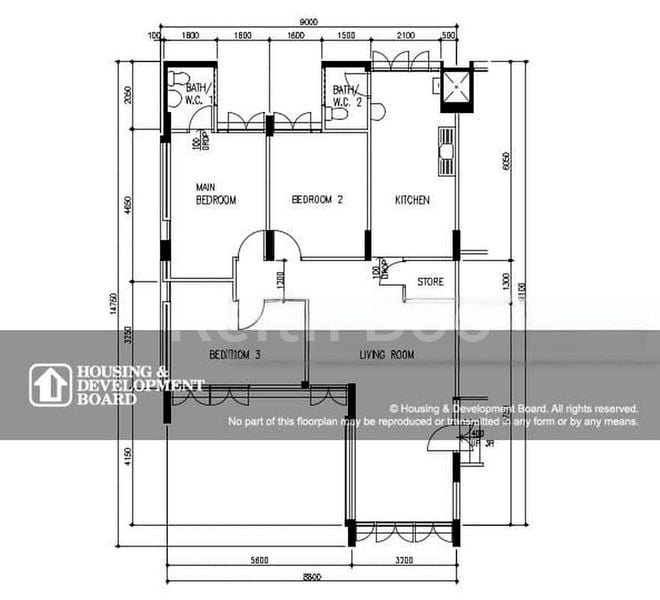 4 Room (4NG) HDB for Sale in  220 Bukit Batok East Avenue 3 - Image 20